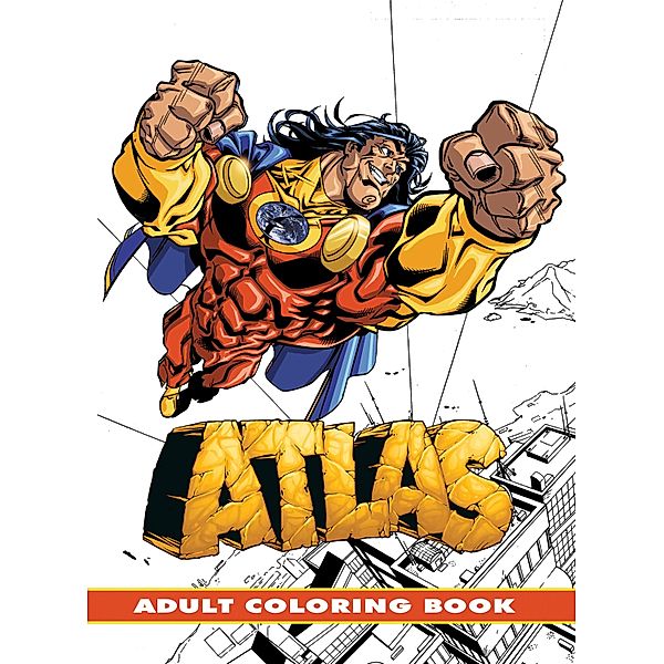 Atlas: Adult Coloring Book, Darren G. Davis