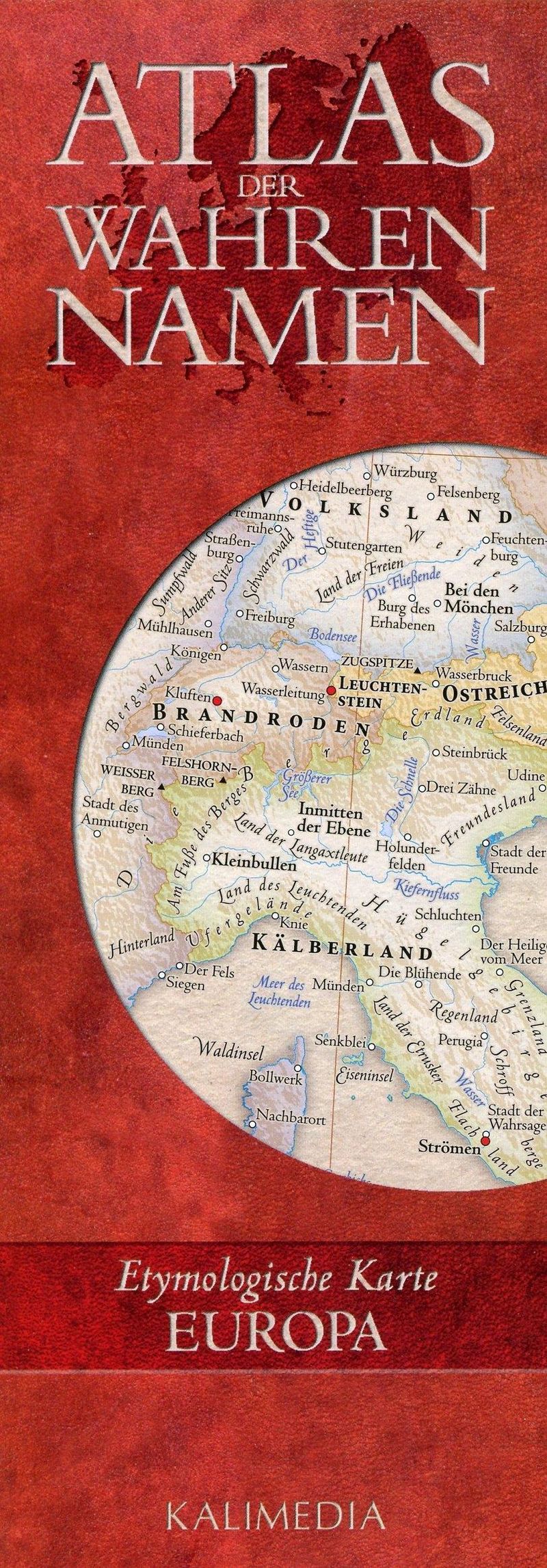 Atlas Der Wahren Namen Etymologische Karte Europa Buch Jetzt Online Bei Weltbild Ch Bestellen