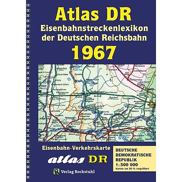 ATLAS DR 1967- Eisenbahnstreckenlexikon der Deutschen Reichsbahn
