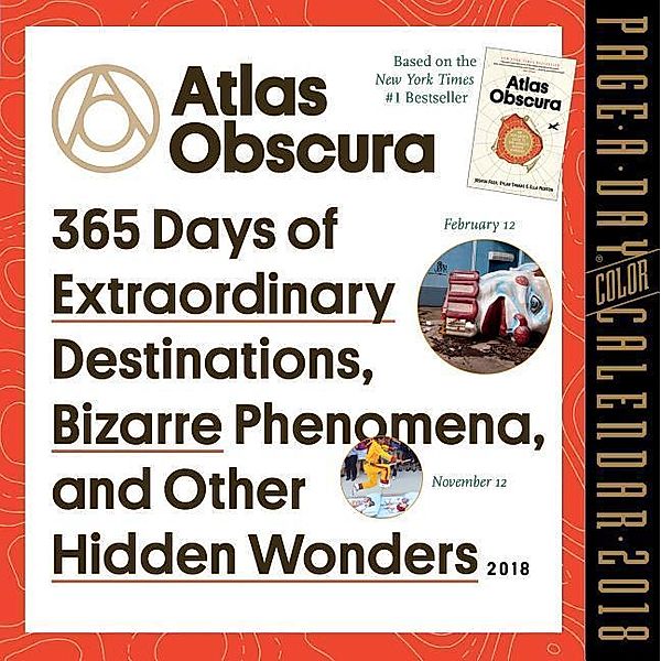 Atlas Obscura Page-A-Day Calendar 2018, Atlas Obscura