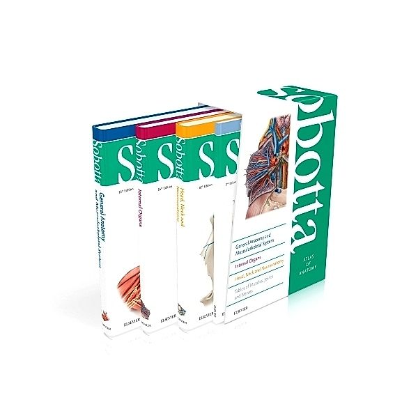 Atlas of Human Anatomy - Latin Nomenclature, 3 Vols., Johannes Sobotta