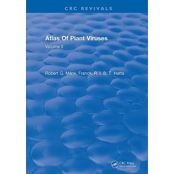 Atlas Of Plant Viruses, Milne Francki R. I. B