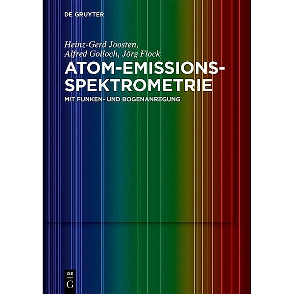 Atom-Emissions-Spektrometrie, Jörg Flock, Alfred Golloch, Heinz-Gerd Joosten