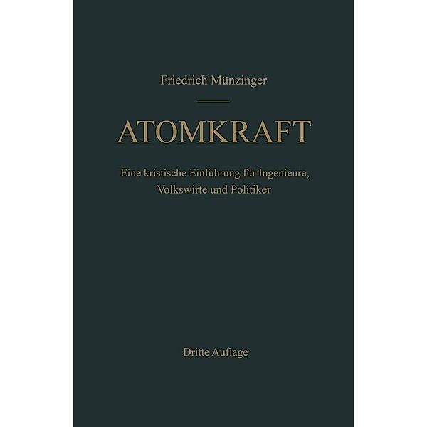 Atomkraft, F. Münzinger