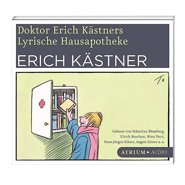 Atrium Audio - Doktor Erich Kästners lyrische Hausapotheke,Audio-CD, Erich Kästner