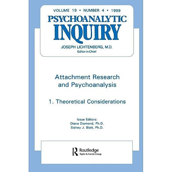 Attachment Research and Psychoanalysis