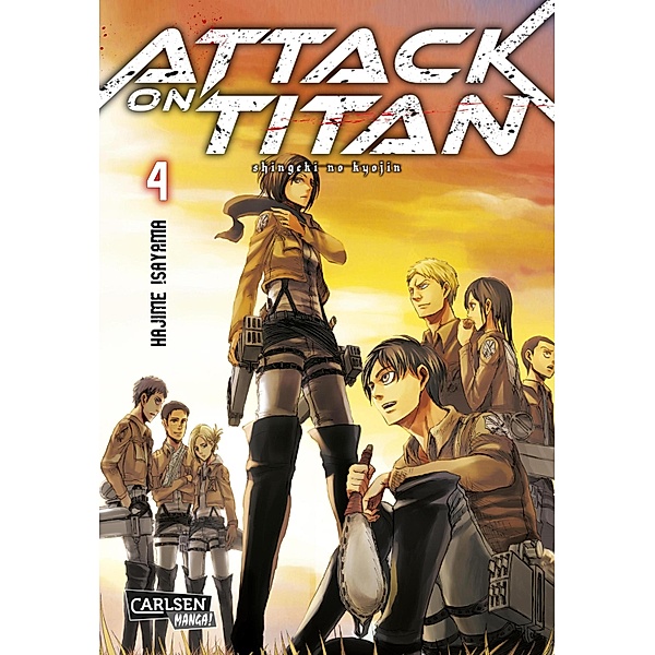Attack on Titan 4 / Attack on Titan Bd.4, Hajime Isayama