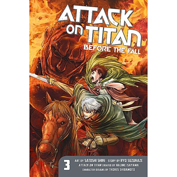 Attack on Titan: Before the Fall 03, Hajime Isayama