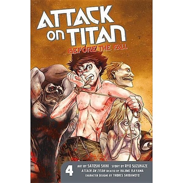 Attack on Titan: Before the Fall 04, Hajime Isayama