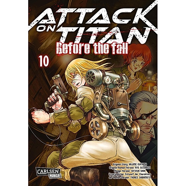 Attack on Titan - Before the Fall 10 / Attack on Titan - Before the Fall Bd.10, Hajime Isayama, Ryo Suzukaze