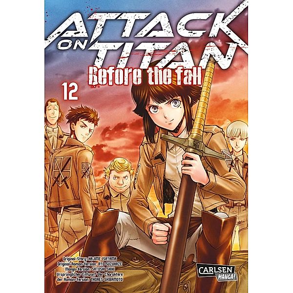 Attack on Titan - Before the Fall 12 / Attack on Titan - Before the Fall Bd.12, Hajime Isayama, Ryo Suzukaze