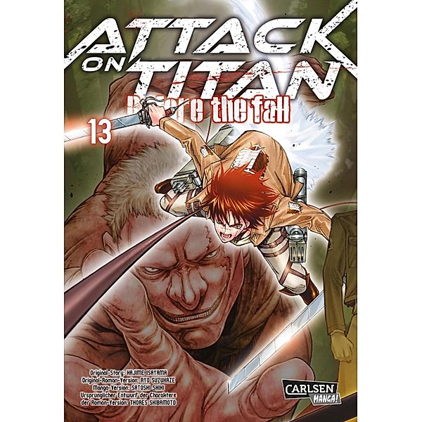 Attack on Titan - Before the Fall 13 / Attack on Titan - Before the Fall Bd.13, Hajime Isayama, Ryo Suzukaze