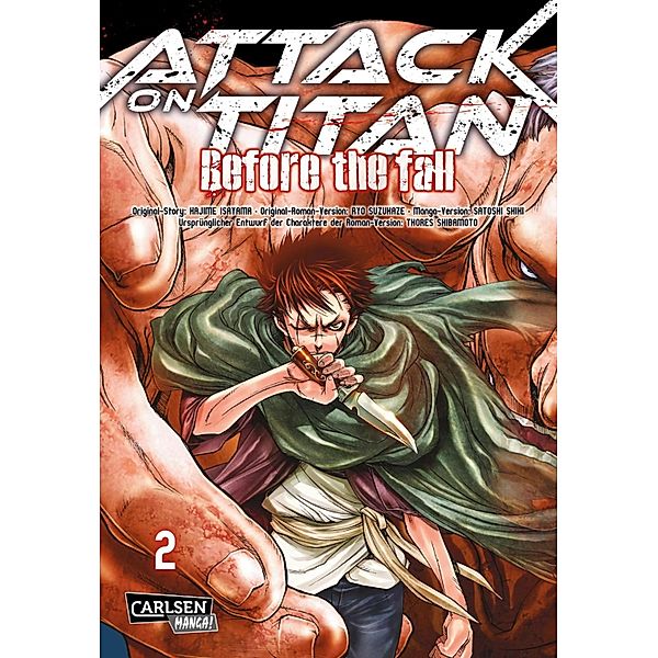 Attack on Titan - Before the Fall 2 / Attack on Titan - Before the Fall Bd.2, Hajime Isayama, Ryo Suzukaze