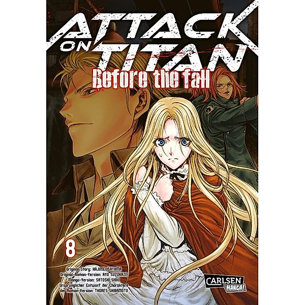 Attack on Titan - Before the Fall 8 / Attack on Titan - Before the Fall Bd.8, Hajime Isayama, Ryo Suzukaze