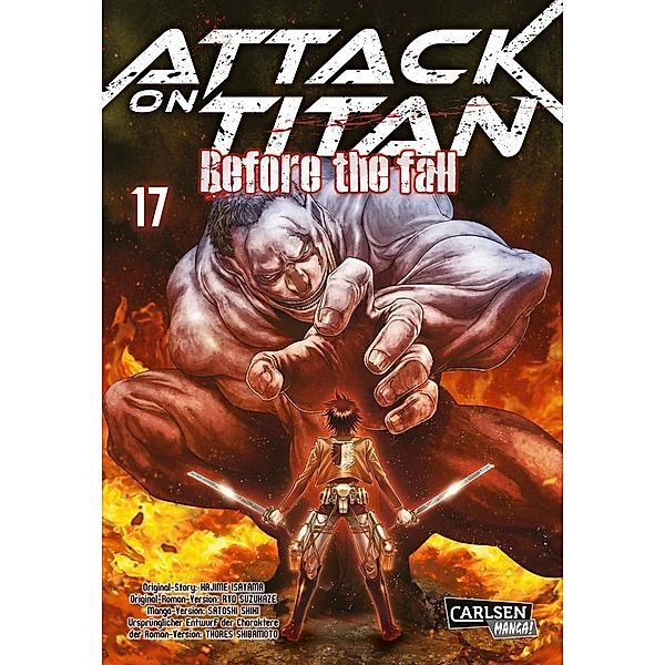 Attack on Titan - Before the Fall / Attack on Titan Deluxe Bd.17, Hajime Isayama, Ryo Suzukaze