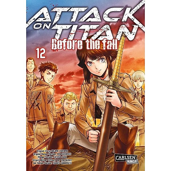 Attack on Titan - Before the Fall Bd.12, Hajime Isayama, Ryo Suzukaze