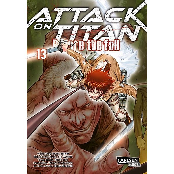 Attack on Titan - Before the Fall Bd.13, Hajime Isayama, Ryo Suzukaze
