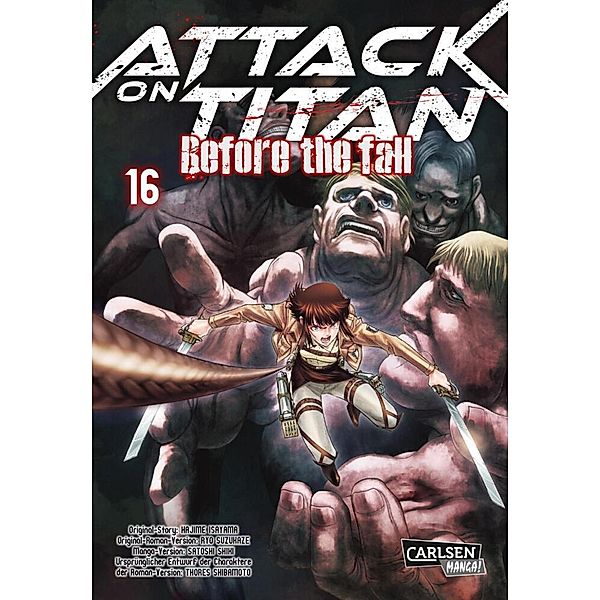 Attack on Titan - Before the Fall Bd.16, Hajime Isayama, Ryo Suzukaze