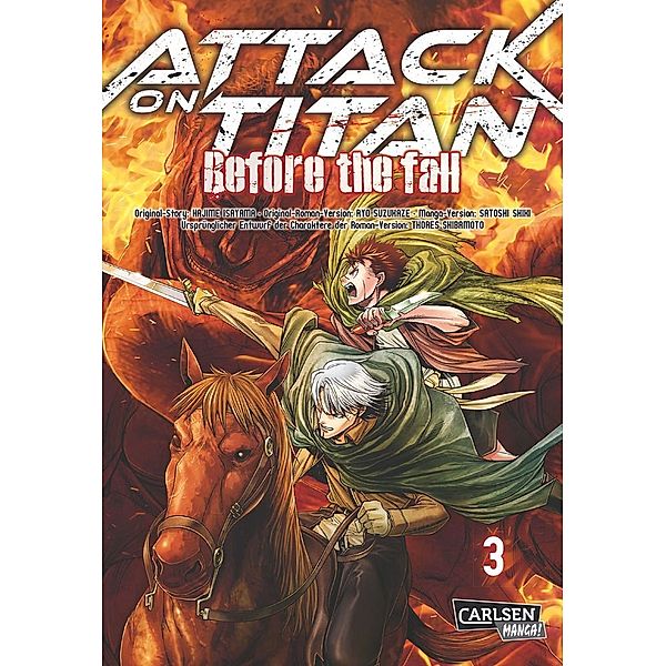 Attack on Titan - Before the Fall Bd.3, Hajime Isayama, Ryo Suzukaze