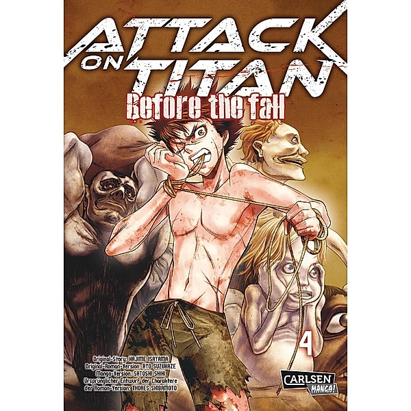 Attack on Titan - Before the Fall Bd.4, Hajime Isayama, Ryo Suzukaze, Satoshi Shiki