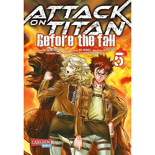 Attack on Titan - Before the Fall Bd.5, Hajime Isayama, Ryo Suzukaze