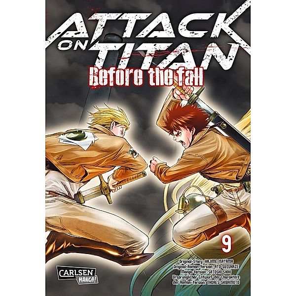 Attack on Titan - Before the Fall Bd.9, Hajime Isayama, Ryo Suzukaze, Satoshi Shiki