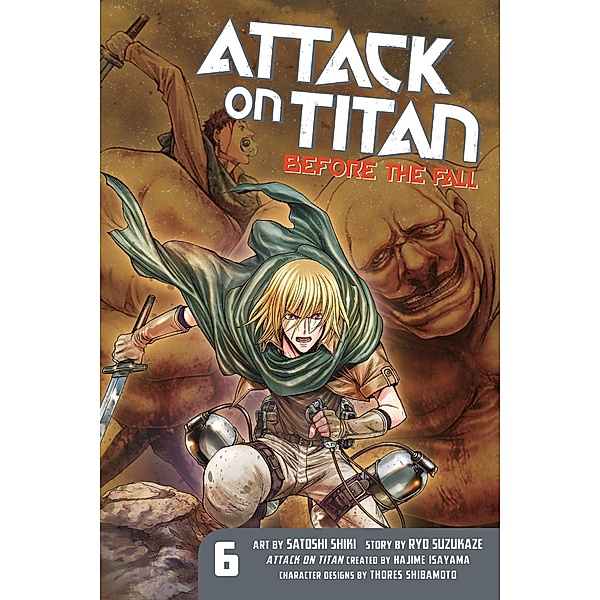 Attack on Titan - Before the Fall, English edition, Hajime Isayama, Ryo Suzukaze