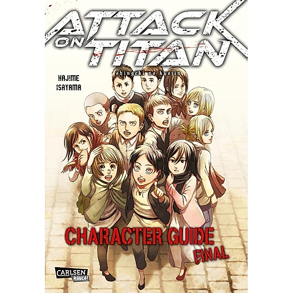 Attack on Titan: Character Guide Final, Hajime Isayama