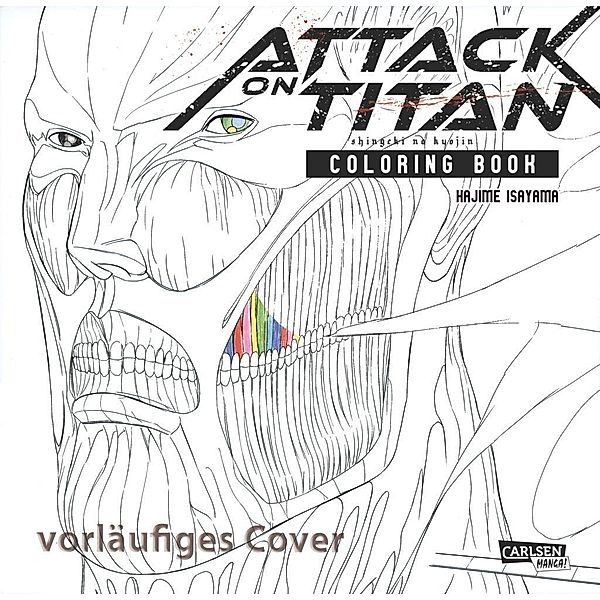 Attack on Titan - Coloring Book, Hajime Isayama