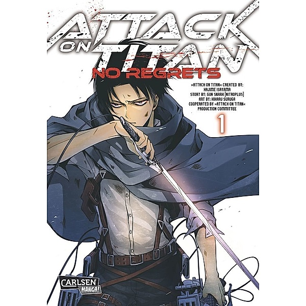 Attack on Titan - No Regrets Bd.1, Hajime Isayama, Sunaaku Gan, Hikaru Suruga