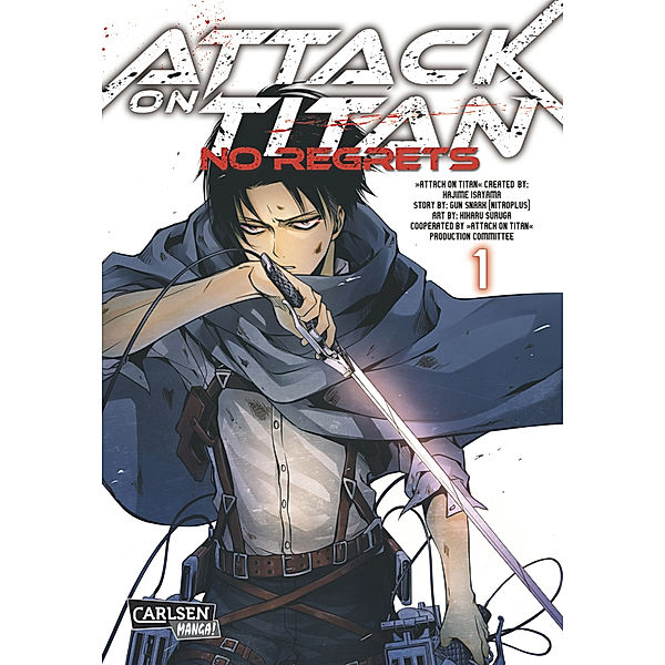 Attack on Titan - No Regrets Bd.1, Hajime Isayama, Sunaaku Gan, Hikaru Suruga