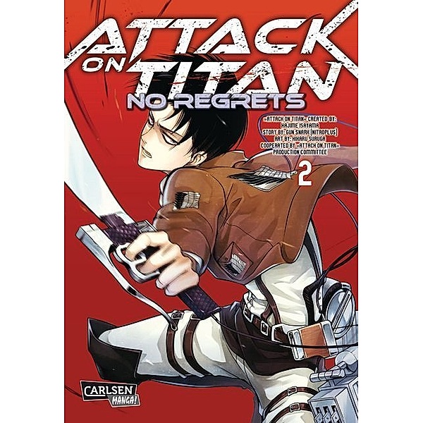 Attack on Titan - No Regrets Bd.2, Hajime Isayama, Gun Snark, Hikaru Suruga