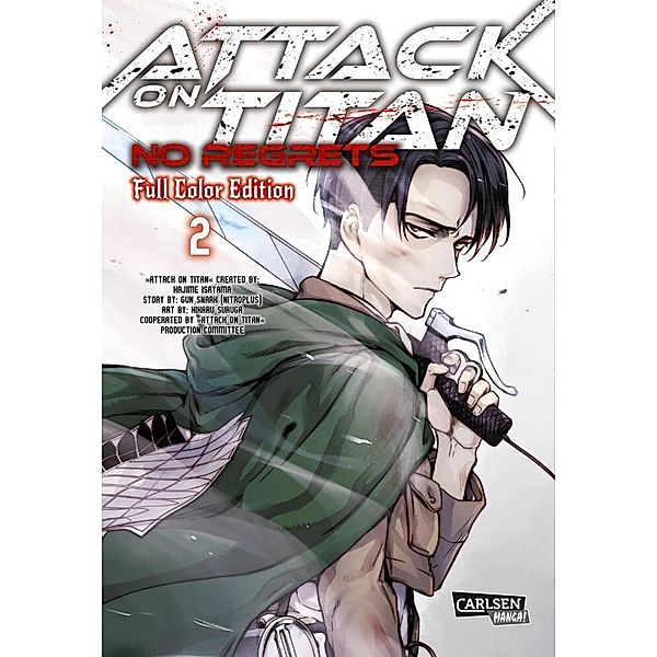 Attack On Titan - No Regrets Full Colour Edition 2.Bd.2, Hajime Isayama, Gun Snark