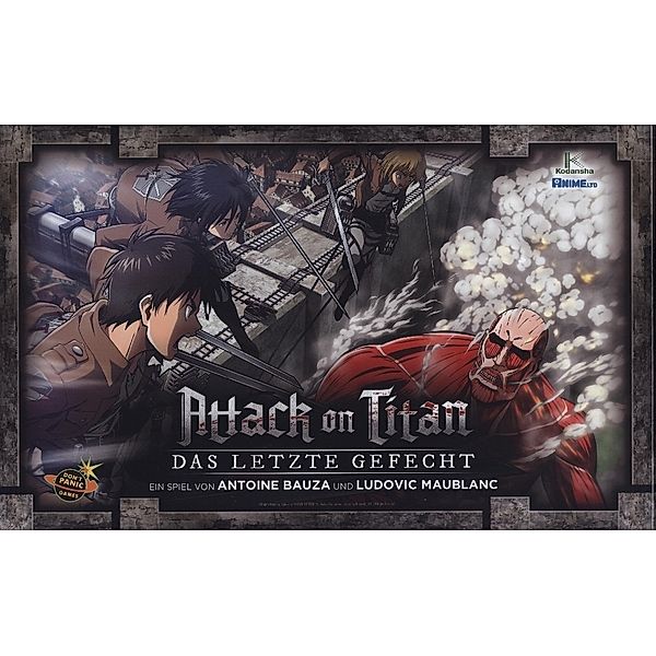 Asmodee, Don't Panic Games Attack on Titan (Spiel), Antoine Bauza, Ludovic Maublanc