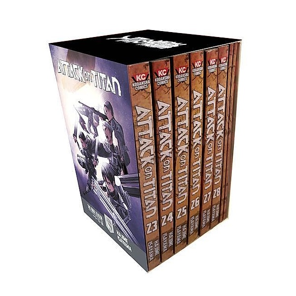 Attack on Titan The Final Season Part 1 Manga Box Set, m. 6 Buch, Hajime Isayama