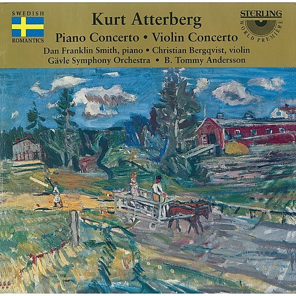 Atterberg Klavierkonzert/Violinkonzert, Smith, Bergqvist, Andersson