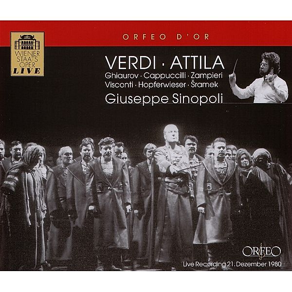 Attila-Dramma Lirico (Ga), Ghiaurov, Cappuccilli, Sinopoli, Wso