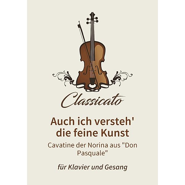 Auch ich versteh' die feine Kunst, Gaetano Donizetti