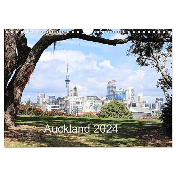 Auckland 2024 (Wandkalender 2024 DIN A4 quer), CALVENDO Monatskalender, NZ.Photos