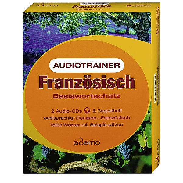 Audiotrainer Französisch Basiswortschatz, 2 Audio-CDs