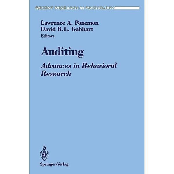 Auditing / Recent Research in Psychology