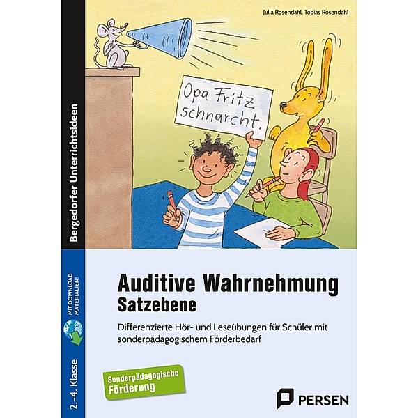 Auditive Wahrnehmung - Satzebene, m. 1 CD-ROM, Julia Rosendahl, Tobias Rosendahl