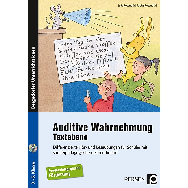 Auditive Wahrnehmung - Textebene, m. 1 CD-ROM, Julia Rosendahl, Tobias Rosendahl