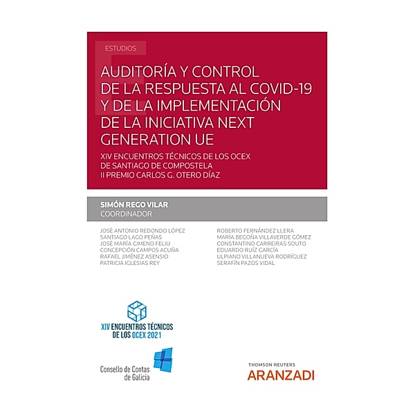 Auditoría y control de la respuesta al COVID-19 y de la implementación de la iniciativa Next Generation UE / Estudios, Simón Rego Vilar