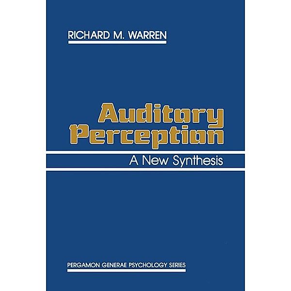 Auditory Perception, Richard M. Warren