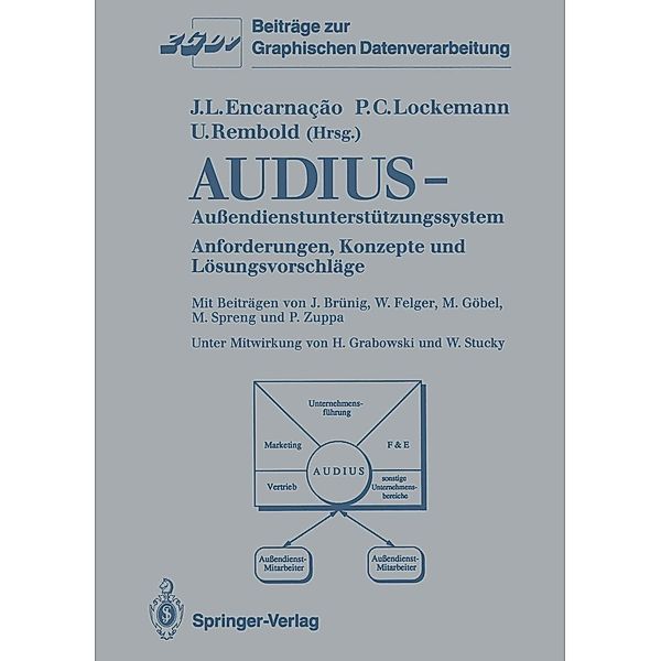 Audius-Aussendienstunterstützungssystem / Beiträge zur Graphischen Datenverarbeitung