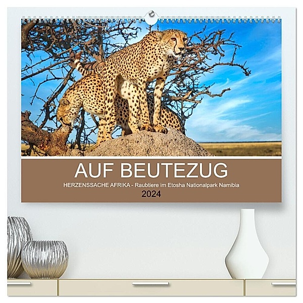 AUF BEUTEZUG (hochwertiger Premium Wandkalender 2024 DIN A2 quer), Kunstdruck in Hochglanz, Wibke Woyke