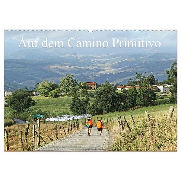Auf dem Camino Primitivo (Wandkalender 2025 DIN A2 quer), CALVENDO Monatskalender, Calvendo, Thomas Nietsch