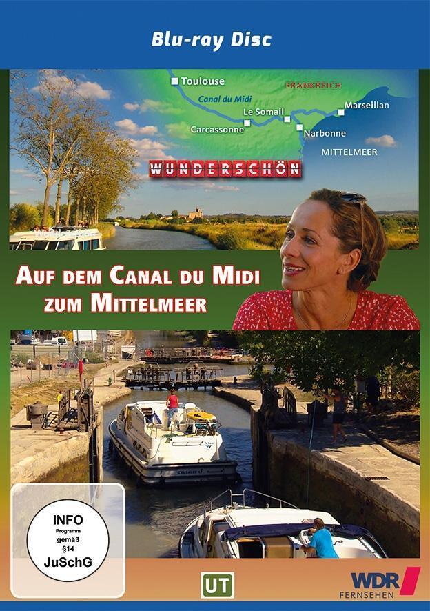 Image of Auf dem Canal du Midi zum Mittelmeer, 1 Blu-ray