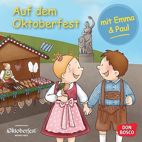 Auf dem Oktoberfest mit Emma und Paul. Mini-Bilderbuch, Simone Klement, Eva-Maria Maywald